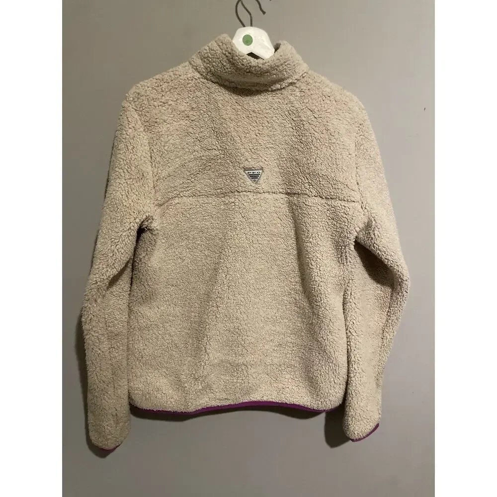 Columbia Mountainside Full Zip Sherpa‎ Fleece Women’s Size Large